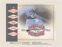Tablet Screenshot of antiquefirearms.de